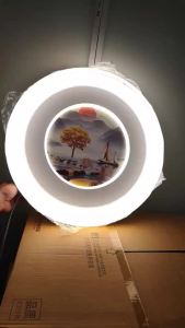 Đèn Ốp Trần Nghệ Thuật HNT 50cm LED 120W 3 Chế Độ Sáng Sang Trọng Tiết Kiệm Điện