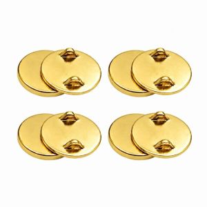 FZIPUA 4Pairs ic Brooch To Fridge Converter DIY Accessories Brooch to Fridge Badge ic Conversion Kit Portable Lapel Pin Badge