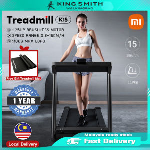 Xiaomi Kingsmith K15 Foldable Treadmill Walking pad Threadmill Running Machine 15km/h APP Control with Foldable Handrail1.25HP Brushless Motor