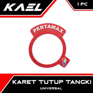 Karet Tutup Tangki Bensin Universal Matic Bebek Thailand Penutup Teng Tank Tengki Tanki Bensin Pertamax Shell V Power Merah Orange Biru Kuning Hijau