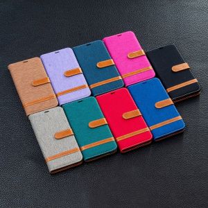 Magnetic Denim Leather Wallet Card Slot Flip Cover: A Stylish & Durable Solution for Your Phone