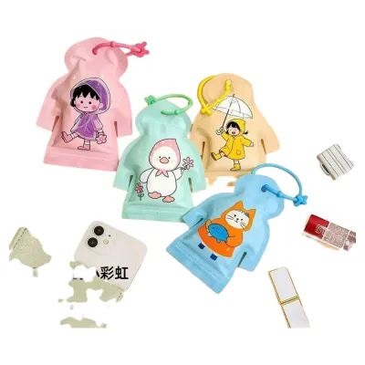 ÁO MƯA DÙNG 1 LẦN SET 5 BỎ TÚI MINI | ÁO MƯA GẤP GỌN SIÊU NHẸ CHỐNG NƯỚC DU LỊCH ĐI XE MÁY