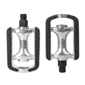Aluminum Alloy Mountain Bicycles Pedals Reflective Sheet Safety Nonslip Bicycles Pedals Wide Flat Cycling Pedals