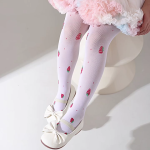 2024 Thin Mesh Underpants Childrens Long Socks Princess Stockings Breathable Pantyhose for 3-12T Girls