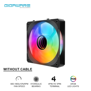 Jungle Leopard Meteor 120 ARGB CPU Fan Wireless Building Block Fan Splicing 3D Transparent Window Design