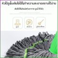 ระบายน้ำภายใน1วินาที ไม้ถูพื้นเส้นใยไม้ไผ่แบบบิดน้ำเองหมุนได้/ไม้ถูพื้นเเบบบิดน้ำในตัว ม็อบถูพื้น 360 °ผ้าไมโครไฟเบอร์. 