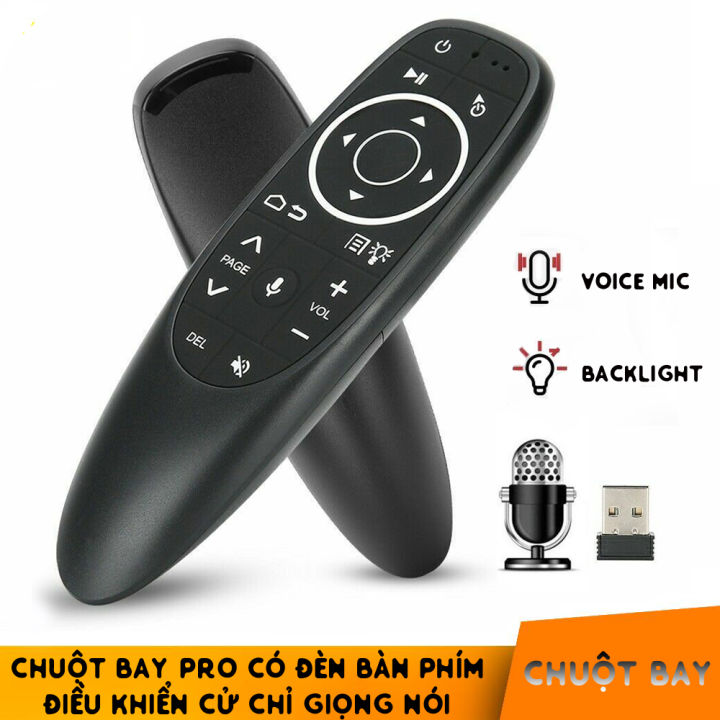 Chuột Bay g10s pro có đèn bàn phím điều khiển tìm kiếm giọng nói Air ...
