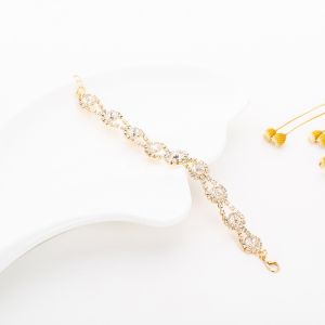 New shiny rhinestone bracelet diamond-encrusted retro Korean pendant bracelet accessories B