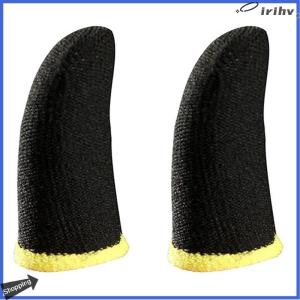 【jianzhanqinl】 1 Pair Mobile Game Sweat-proof Fingers Gloves Touch Screen Thumbs Finger Sleeve