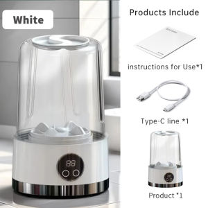 【New】Underwear Mini Washing Machine Wireless Style Laundry Cup Unplugged Portable Underwear Underwear Socks