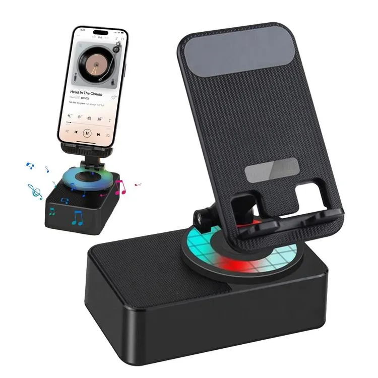 Iphone best sale stand speaker