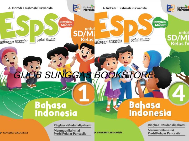 ESPS Bahasa Indonesia SD/MI Kls 1 & 4 Kurikulum Merdeka | Lazada Indonesia