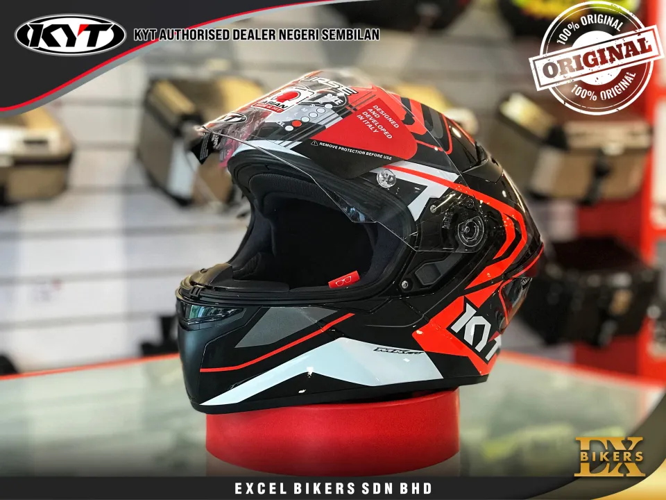Helmet Kyt Helm Kyt Full Face Shopee KYT HELMET TT COURSE