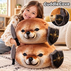 Perfect Mom and Baby What The Dog Doing Plush Toy Funny Stuffed Doll Cute Sleeping Pillow Kids Birthday Gift Decor
