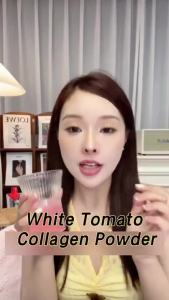Ready stock ? ? Natures Key White Tomato Collagen Powder 1250mg Vitamin Strawberry Whitening Brightening Anti-Aging