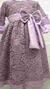 (PROMO) NEW TANGAN 3/4 UNTUK USIA 2-12THN/ GAUN ANAK PEREMPUAN/GAUN ULANG TAHUN/GAUN PESTA ANAK PEREMPUAN