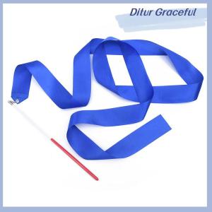 Ditur 2m Professional Gym Ribbons Dance Ribbon Rhythmic Art Gymnastic Ballet Streamer