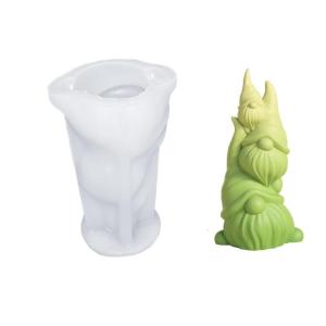 Christmas Themed Silicone Molds Heat Resistant Easy Demolding Multipurpose Silicones Mould For Making Soap