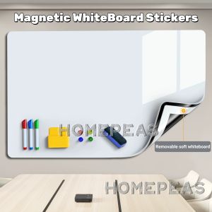Homepeas® Removable Magnetic WhiteBoard Stickers Office Writing Board Childrens Teaching Graffiti Drawing Board
