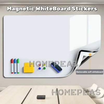 Homepeas® Removable Magnetic WhiteBoard Stickers Office Writing Board Childrens Teaching Graffiti Drawing Board