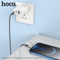 Cáp Sạc Nhanh 20W PD Cho iPhone 14/13/12/11 Mini/Plus/PRO/PRO MAX, XsMax/X/Xs, 8/8Plus - Dây Sạc Type-C To iPhone Hoco X66 Siêu Nhanh, Siêu Bền [CHÍNH HÃNG}. 