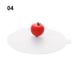 SAVVYSHELF  Tea Coffee Lids Cap Leakproof Silicone Cup Cover Suction Cup Cover Dustproof