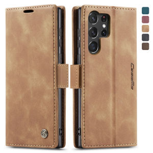 MagneWallet Leather Case For Samsung Galaxy A54 A14 A24 A34 A33 A53 A73 A04 S23 Ultra S22 Plus S21 S20 FE Flip Book Cover