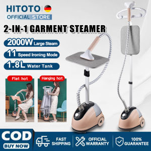 Steamer Iron For Clothes Portable 2000W Household Steam Small 2 In 1 Handheld Iron Iron Hanging Vertical Ironing Machine Clothes Garment ironing Machine Clothes Steamer
