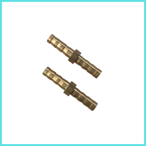 Konektor Adaptor Selang Pipa Equal Barb 6mm 8mm 10mm 12mm  Bahan Tembaga