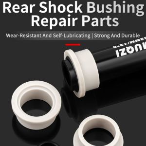 SERAPHYXO 1 Pair จักรยานเสือภูเขา บูชโช๊คหลัง 1512มม ทนทานต่อการสึกหรอ บูช DU โช้คอัพ ของตกแต่งจักรยานเสือภูเขา ความยืดหยุ่นที่ดี โช้คอัพหลังจักรยาน จักรยานเสือภูเขา