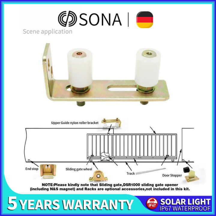 Top Guide Oller Gate SONA Sliding Gate Top Guide Roller with Ball Bearings Upper Guide ...