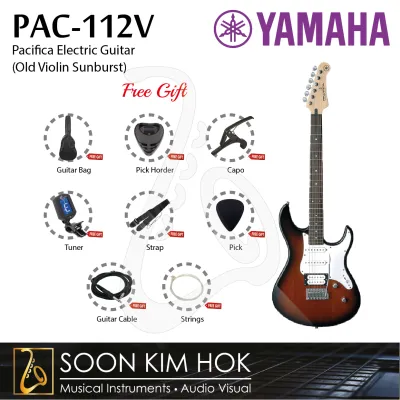 YAMAHA PAC-112V Pacifica Electric Guitar (Old Violin Sunburst) (PAC112V)