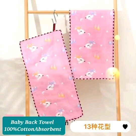 LightShine Baby Back Towel 6 Layer Gauze Pad 100% Cotton Premium Quality Face Towel Back Towel Hand Towel 25x50