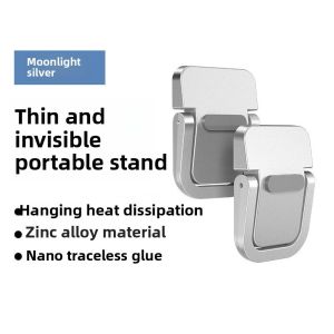 Durable Zinc Alloy Laptop Stand - No Deformation No Rust Easy to Use Design