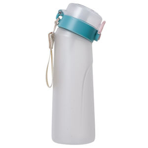 650ML Tritan Air Up Water Bottle Air Fruit Water Bottle Fragrance Scent Water Cup With Straw Reusable Suitable For Outdoor Sports School Office matte black/Green/Blue/Purple/Orange/White