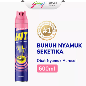 Hit Aerosol Anti Nyamuk 600ml Lily Blosson Orange Fresh Citrus Pink Blossom Japanese Sakura Lavender Breeze Cotton Powder Obat Nyamuk Pembunuh Nyamuk dan Serangga Obat Nyamuk Semprot