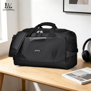 LouisWill Travel Bag Luggage Handbag Waterproof Fitness Bag Separation Shoes Pocket Sport Bag Yoga Shoulder Bag Traveling Bag Fitness Bag Gym Totes for Men Women