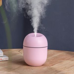 IQONICA 220ML Mini Portable USB Ultrasonic Air Humidifier Aroma Essential Oil Diffuser Mist Maker