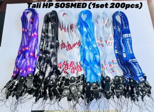 Tali Lanyard Gantungan Hp / Kunci / ID Card Multifungsi Karakter Kartun Lucu