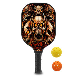 Lightweight Pickleball Paddle with Comfort Grip and Durable Fiberglass surface for Indoor/Outdoor sport racks ID 60625-165445162