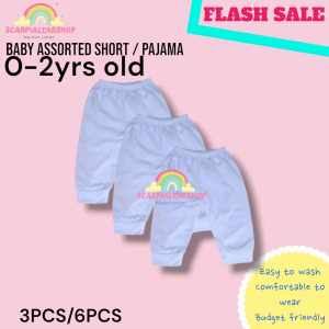 6PCS BABY ASSORTED COLORED OR PRINTS BABY BOY/GIRL PAJAMA FOR 0-1YR OLD/Baby Boy or girl SOFT FABRIC AND COMFORTABLE mothers choice TO WEAR /MOTHERS CHOICE