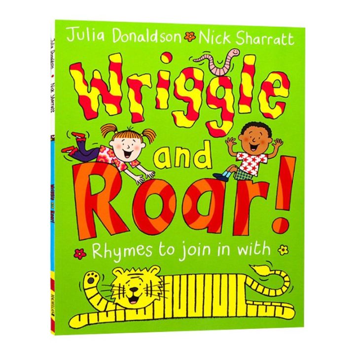 Wriggle and roar (English original children's picture book Julia ...