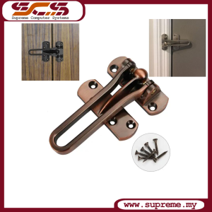 Door Lock Zinc Alloy Anti-Theft Clasp Lock Security Chain Door Guard Door Buckle