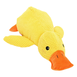 Pet Plush Duck Toy Molar Chew Toy Puppies Teething for Teething Cleaning Dog Duck Chew Duck Toy Teething