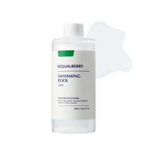 Eqqualberry Swimming Pool Daily Facial Toner 300ml Dive into Hydration Soothing Mild Exfoliating