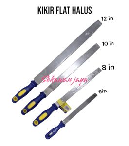Kikir Besi Flat Model Datar Kikir Plat Besar