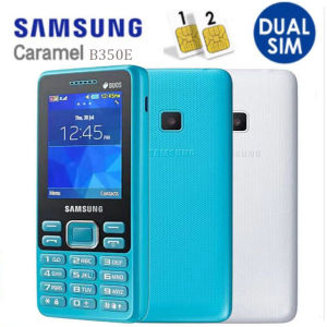 Original for Samsung B350E four band 2G GSM Dual card button straight mobile phone