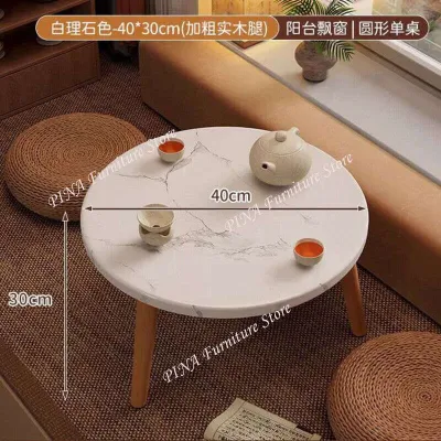 Tea Table Balcony Window Small Small Tea Table Bedroom Floor Tatami Small Table Desk Low Table Simple Edge Table Kang Table