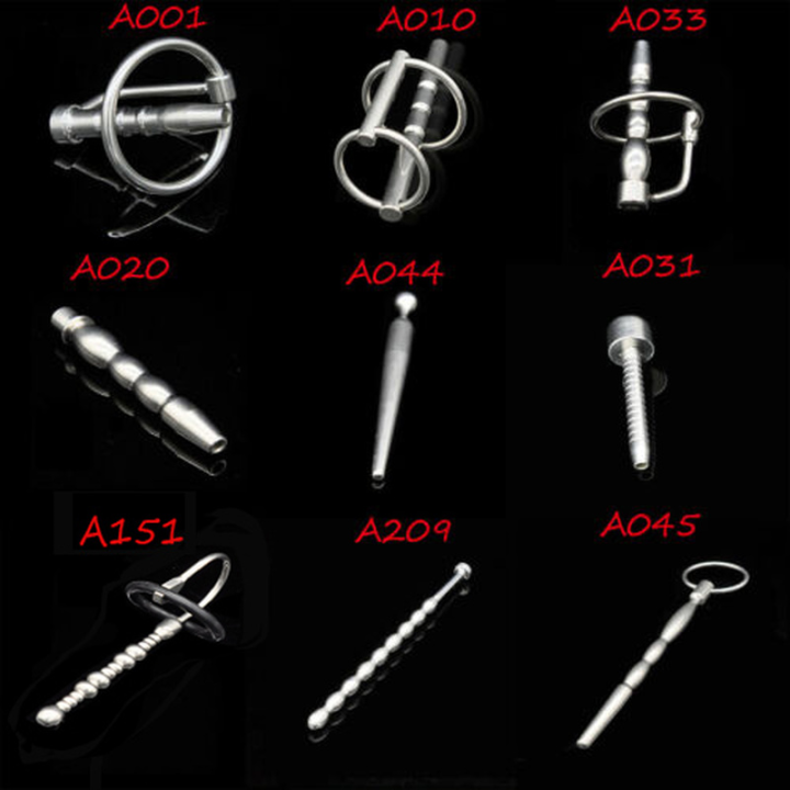 All Type Stainless Steel Urethral Plug Dilator Sounds Catheter Hollow ...