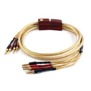 HiFi Nordost Odin สายลำโพง OFC สายลำโพงชุบเงินพร้อมปลั๊กกล้วยชุบทอง